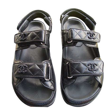 sandales chanel été 2020|authentic chanel sandals.